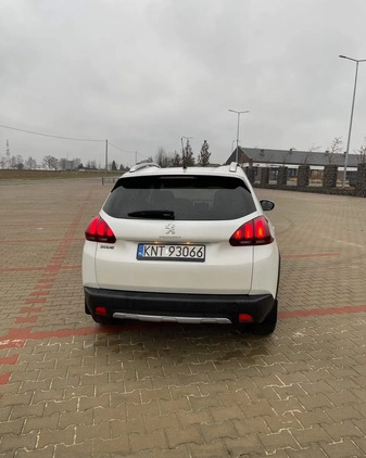 Peugeot 2008 cena 57500 przebieg: 46031, rok produkcji 2018 z Wieleń małe 254